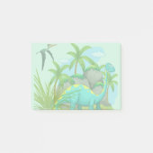 Cute Dinosaur Post-it® Notes (Voorkant)