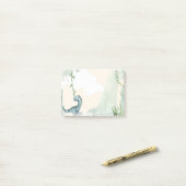 Cute Dinosaur Post-it® Notes (Op bureau)