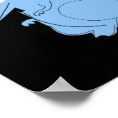 Cute Dinosaur Poster (Hoek)