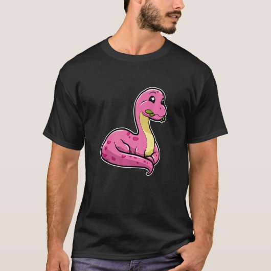 Cute Dinosaur Primeval Animal Apatosaurus Premium T-shirt (Voorkant)