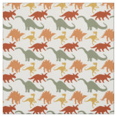 Cute Dinosaur Print Fabric Stof (Swatch)