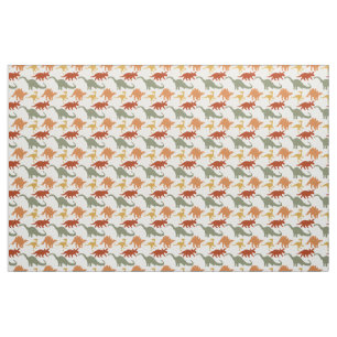Cute Dinosaur Print Fabric Stof