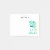 Cute Dinosaur RAWR Persoonlijk Post-it® Notes (Voorkant)