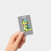 Cute Dinosaur Rugzak Badge (Handheld)