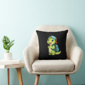 Cute Dinosaur Rugzak Kerkhofpillow Kussen (Stoel)
