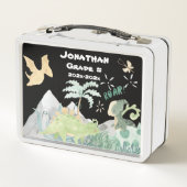 Cute Dinosaur School (Achterkant)