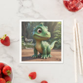 Cute Dinosaur Servet (Insitu)