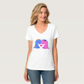 Cute dinosaur shirt // Dinosauriërs uit liefde shi (Voorkant volledig)