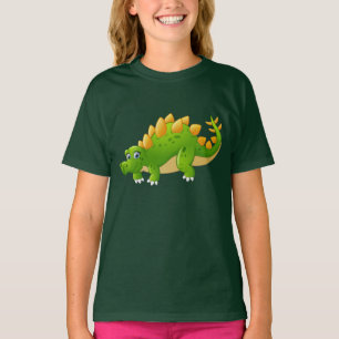 Cute Dinosaur-shirten en -jassen T-shirt