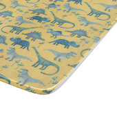 Cute Dinosaur Snijplank (Hoek)