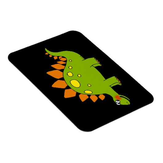 Cute dinosaur - stegosaurus magneet (Rechterzijde)