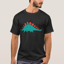 Cute dinosaur stegosaurus t-shirt