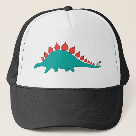 Cute dinosaur stegosaurus trucker pet (Voorkant)