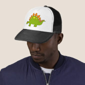 Cute dinosaur - stegosaurus trucker pet (In situ)