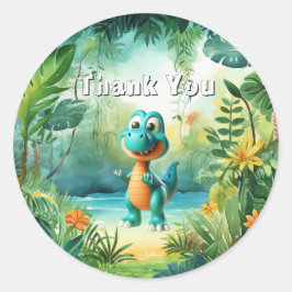 Cute Dinosaur Sticker