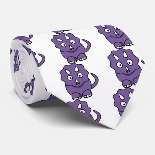 Cute dinosaur stropdas (Opgerold)