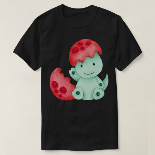Cute dinosaur t-shirt (Design voorkant)