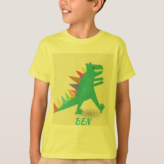 Cute dinosaur T-Shirt (Voorkant)