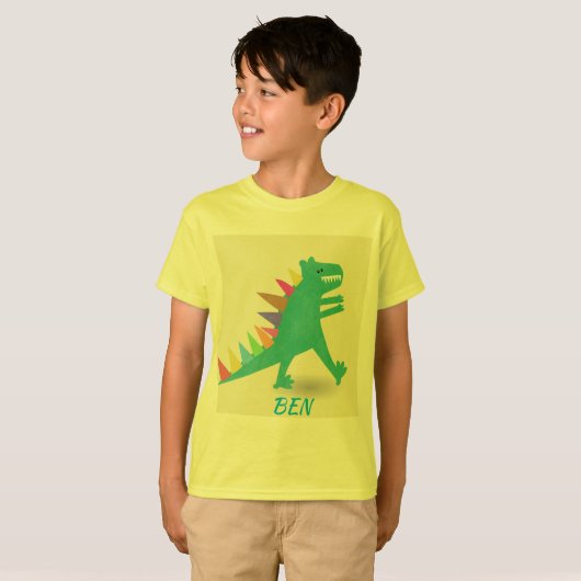 Cute dinosaur T-Shirt (Voorkant volledig)