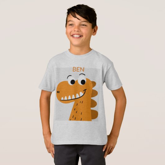 Cute dinosaur T-Shirt (Voorkant volledig)