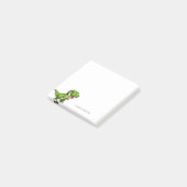 Cute Dinosaur Trendy Custom Post-it® Notes (Schuin)