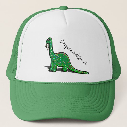 Cute Dinosaur Trucker Hat Pet (Voorkant)