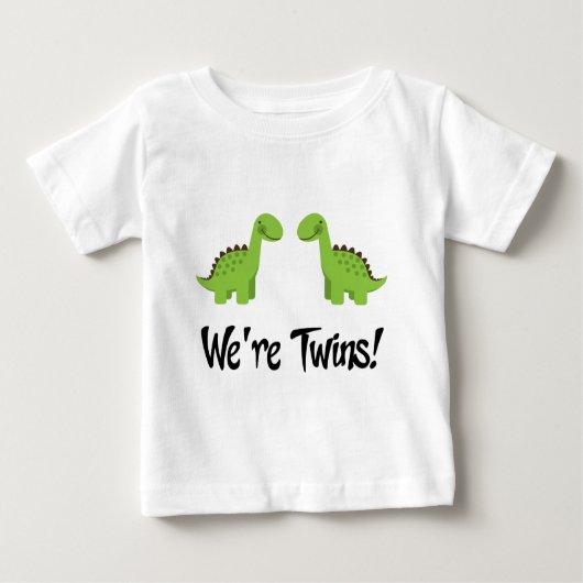 Cute Dinosaur Twins Gift (Voorkant)