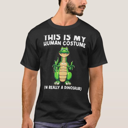 Cute dinosaur voor mannen Dino Extinct Dinosaur T-shirt (Voorkant)