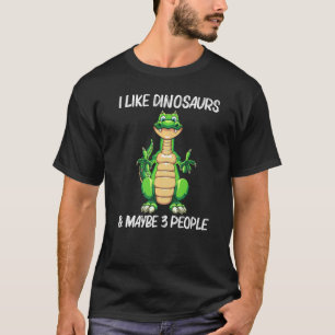 Cute dinosaur voor mannen Dino Extinct Dinosaur T-shirt