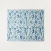 Cute Dinosaur Wandkleed (Voorkant (horizontaal))