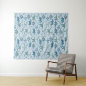 Cute Dinosaur Wandkleed (In Situ (horizontaal))