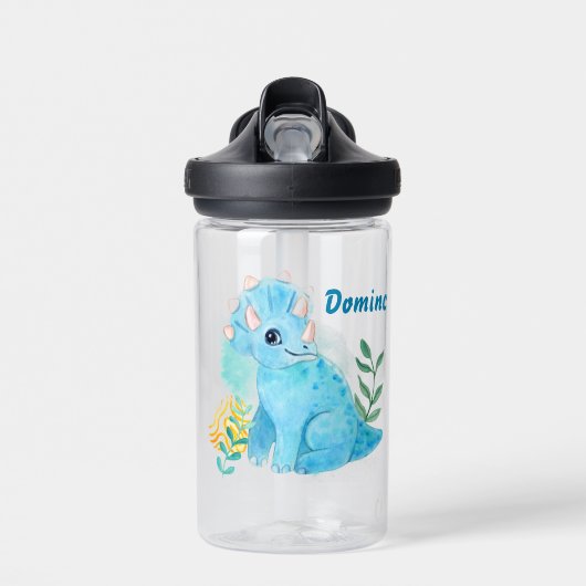 Cute Dinosaur Water Fles (Voorkant)