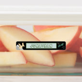 Cute Dinosaur Waterproof Name Set 1 Black Labels (Aangebracht)