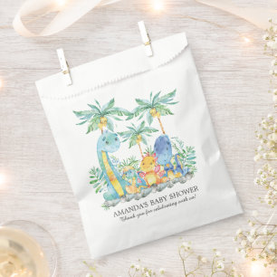 Cute Dinosaurs Baby shower Favor Bags Bedankzakje