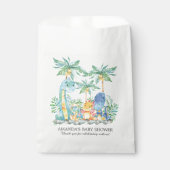 Cute Dinosaurs Baby shower Favor Bags Bedankzakje (Voorkant)