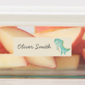 Cute Dinosaurs Day Care School Name Clothing Labels (Aangebracht)