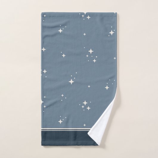 Cute Dinosaurs in Space Pattern Kinder Bathroom Ba Bad Handdoek (Handdoek)
