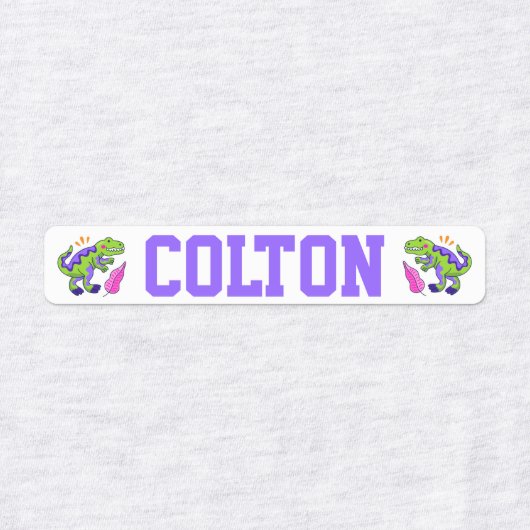 Cute Dinosaurs Labels (Design 1)