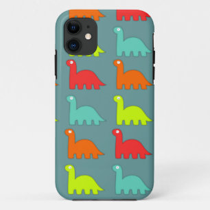 Cute Dinosaurs Pattern iPhone 5 Hoesje