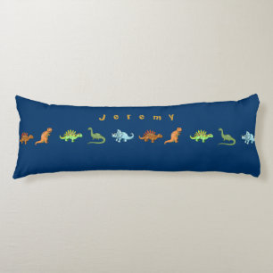 Cute Dinosaurs Personated Pillow voegt Jouw naam t Lichaamskussen