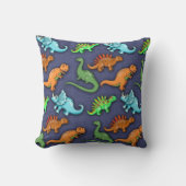 Cute Dinosaurs Pillow voor kinderen Kussen (Voorkant)