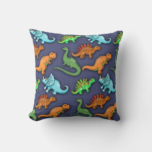 Cute Dinosaurs Pillow voor kinderen Kussen