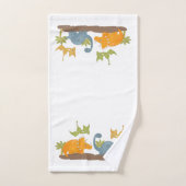 Cute Dinosaurs Prehistorische wilde dieren Bad Handdoek (Handdoek)