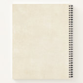 Cute Dinosaurs Prehistorische wilde dieren Notitieboek (Achterkant)