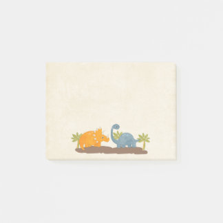 Cute Dinosaurs Prehistorische wilde dieren Post-it® Notes