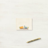 Cute Dinosaurs Prehistorische wilde dieren Post-it® Notes (Op bureau)