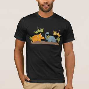 Cute Dinosaurs Prehistorische wilde dieren T-shirt