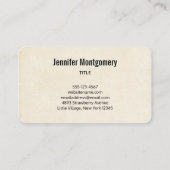 Cute Dinosaurs Prehistorische wilde dieren Visitekaartje (Achterkant)