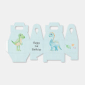 Cute Dinosaurs Roaring Birthday Party Bedankdoosjes (Uitgevouwen)