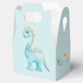 Cute Dinosaurs Roaring Birthday Party Bedankdoosjes (Geopend)